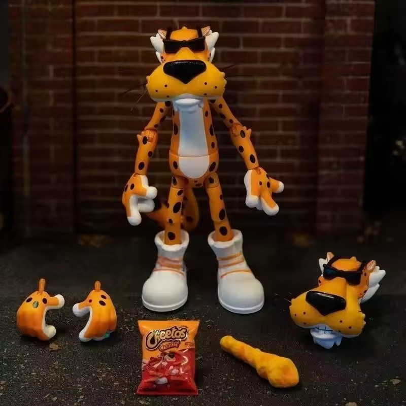 Cheetos promotional action figures began as a clever marketing tool.