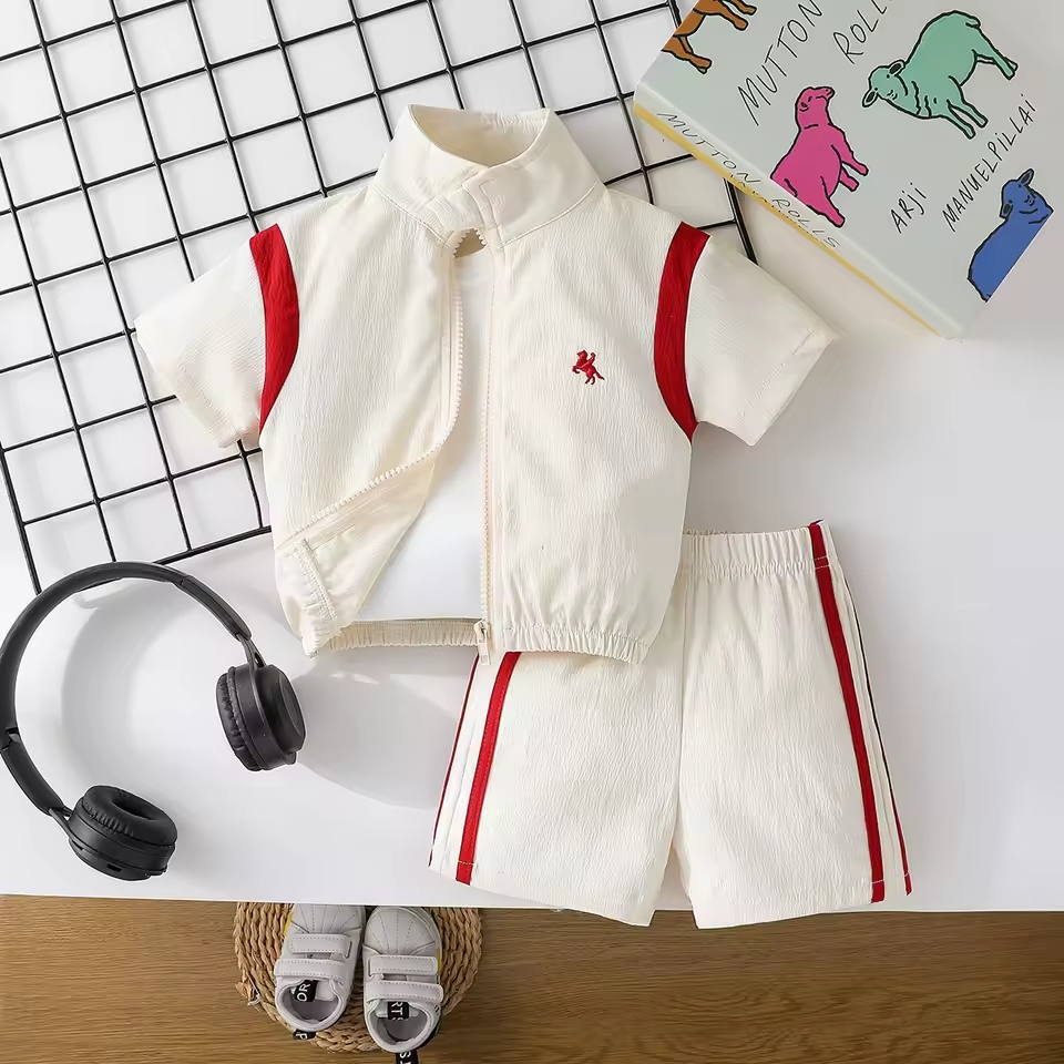 Trendy baby boy summer clothes can be both fashionable and functional.
