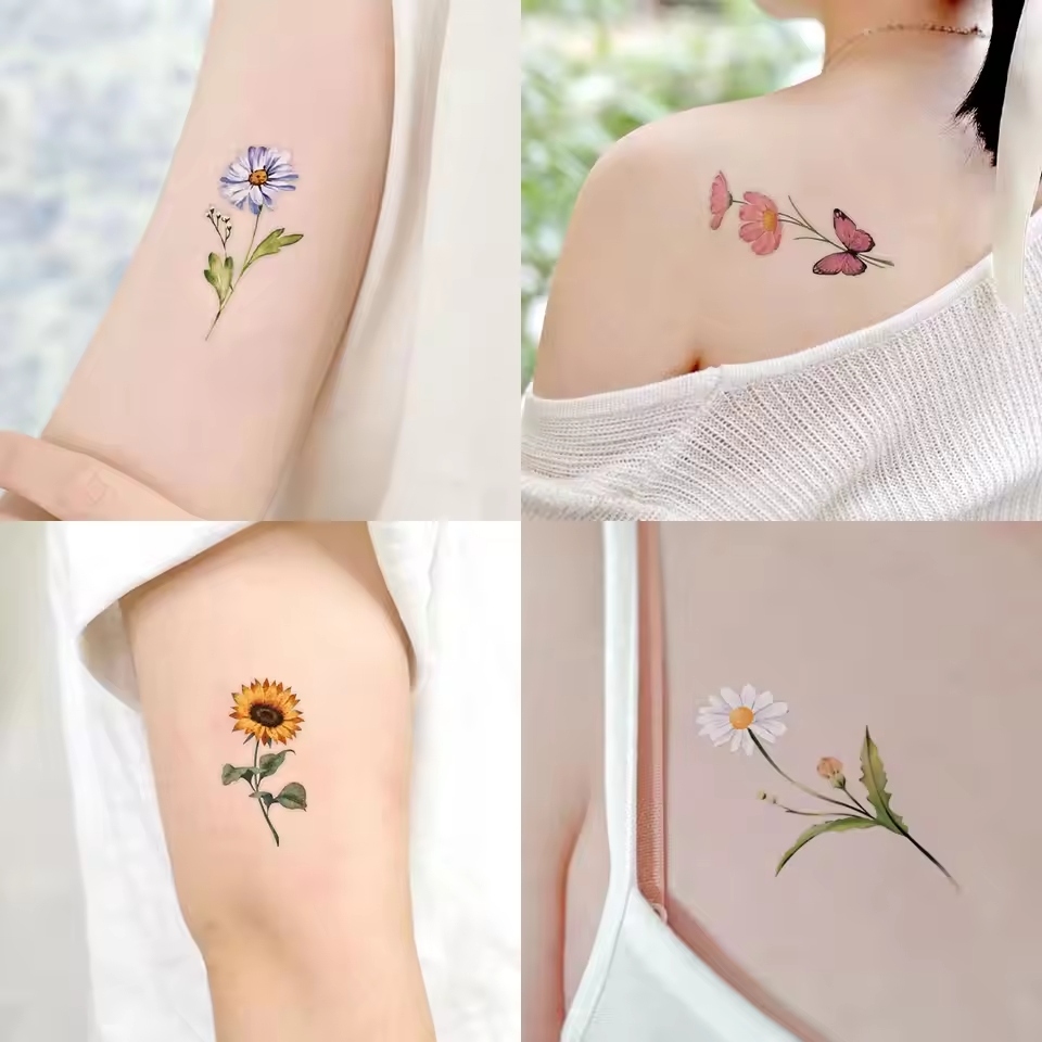 Daisy tattoos carry a wealth of meaning and symbolism.