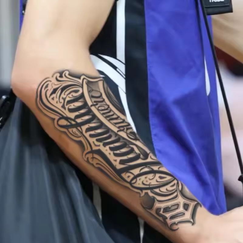 Blackout tattoos have surged in popularity over recent years.