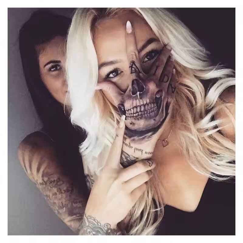 Blackout tattoos have surged in popularity over recent years.