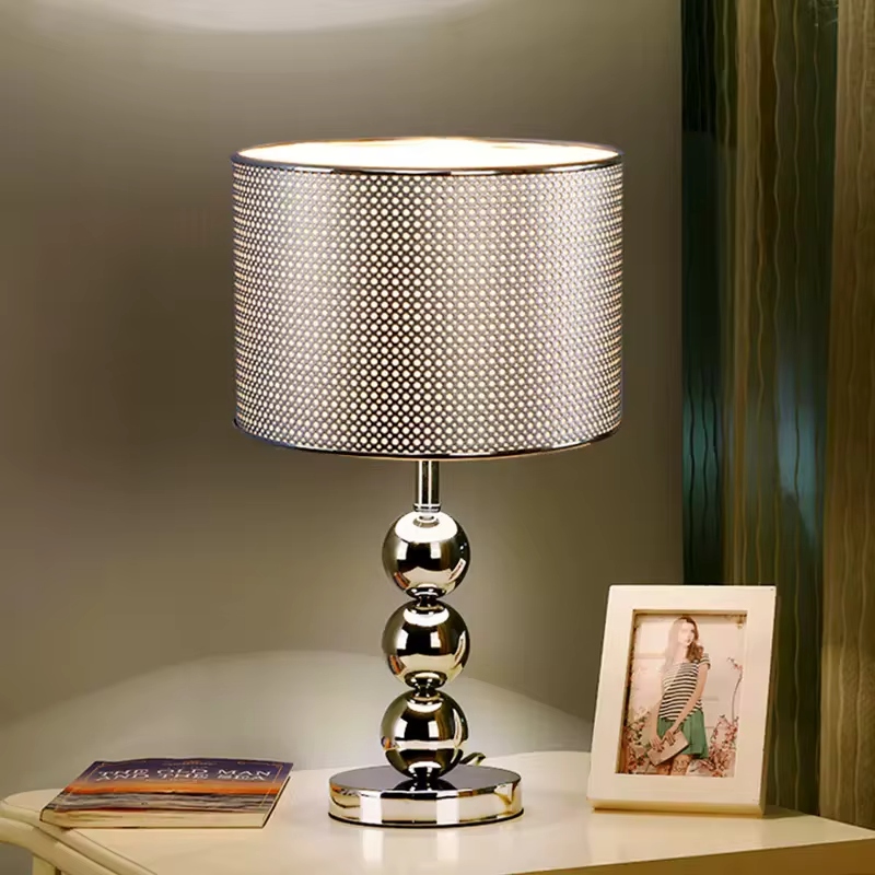 Oversized table lamps can transform a space with bold style.