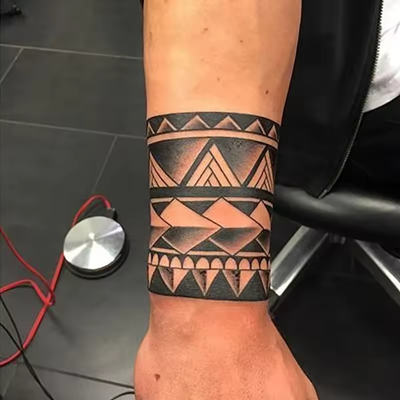 Blackout tattoos have surged in popularity over recent years.