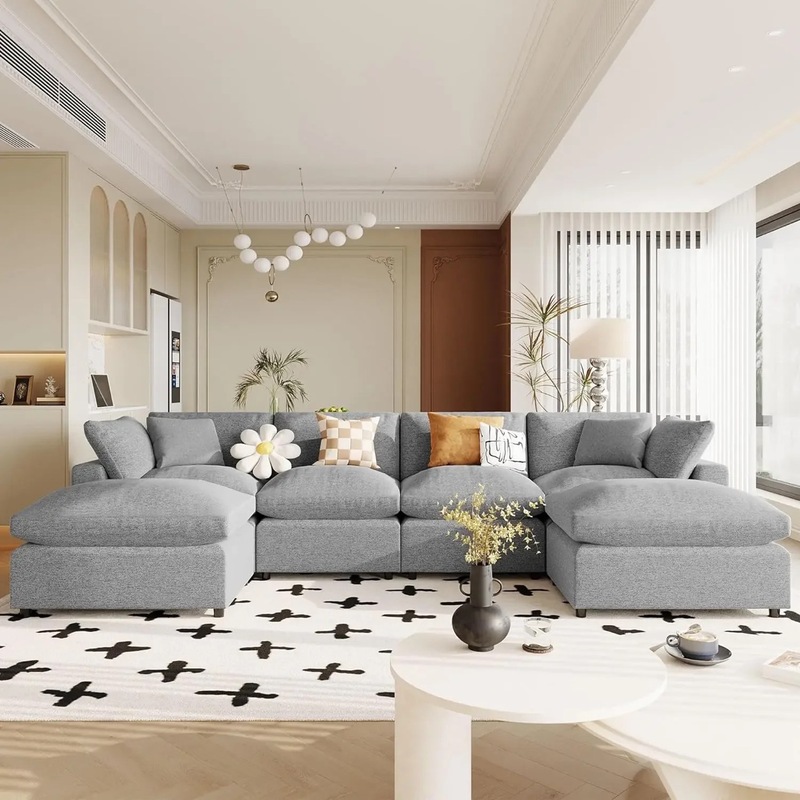 denim sofas and sectionals