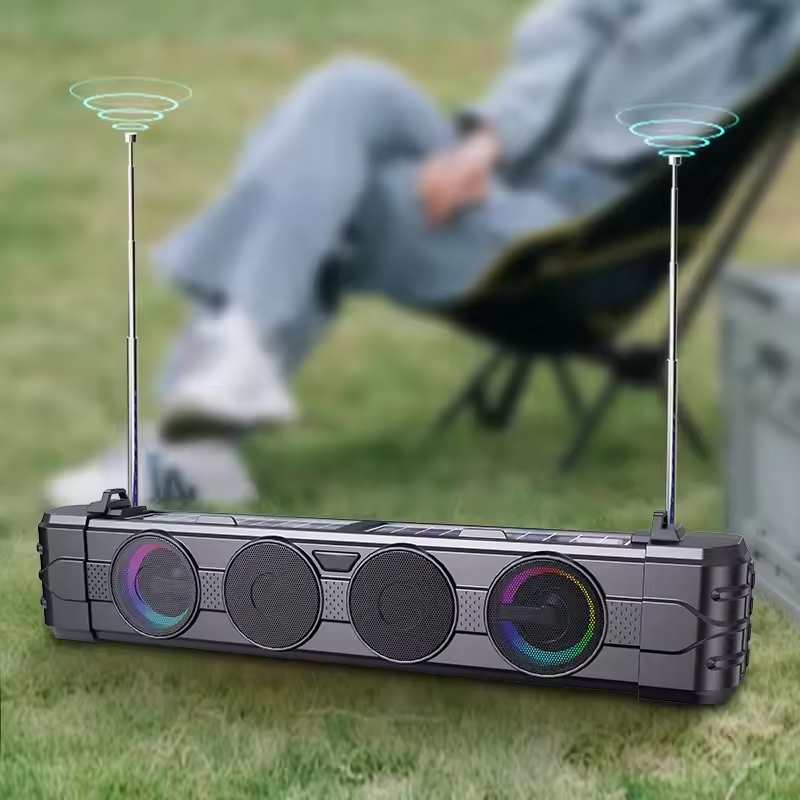 Outdoor soundbars are designed specifically for open-air environments.