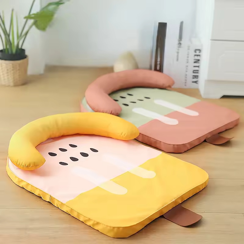 A waterproof dog bed is designed to resist moisture and liquids.