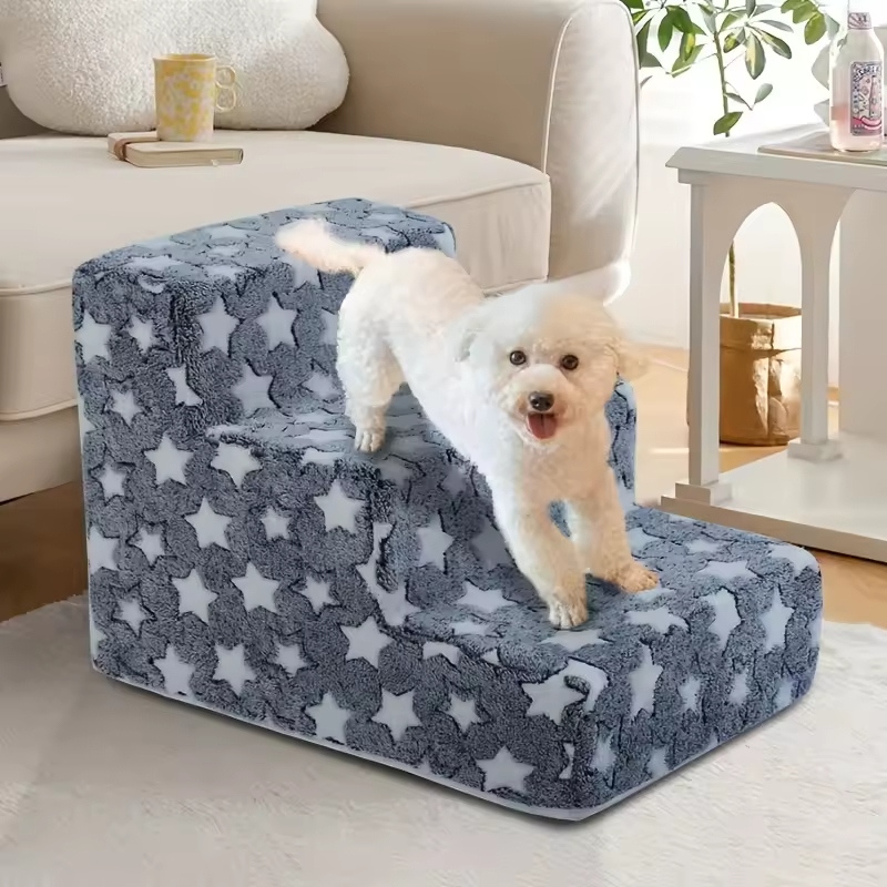 Dog steps for beds can greatly improve your pet’s quality of life.