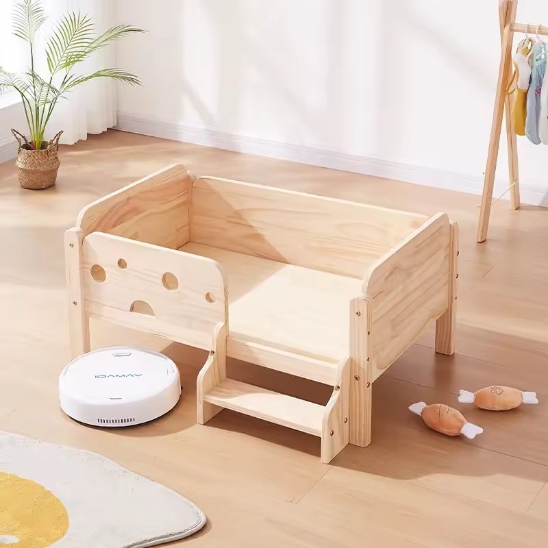 Dog cot beds provide a comfortable and practical resting place for pets.