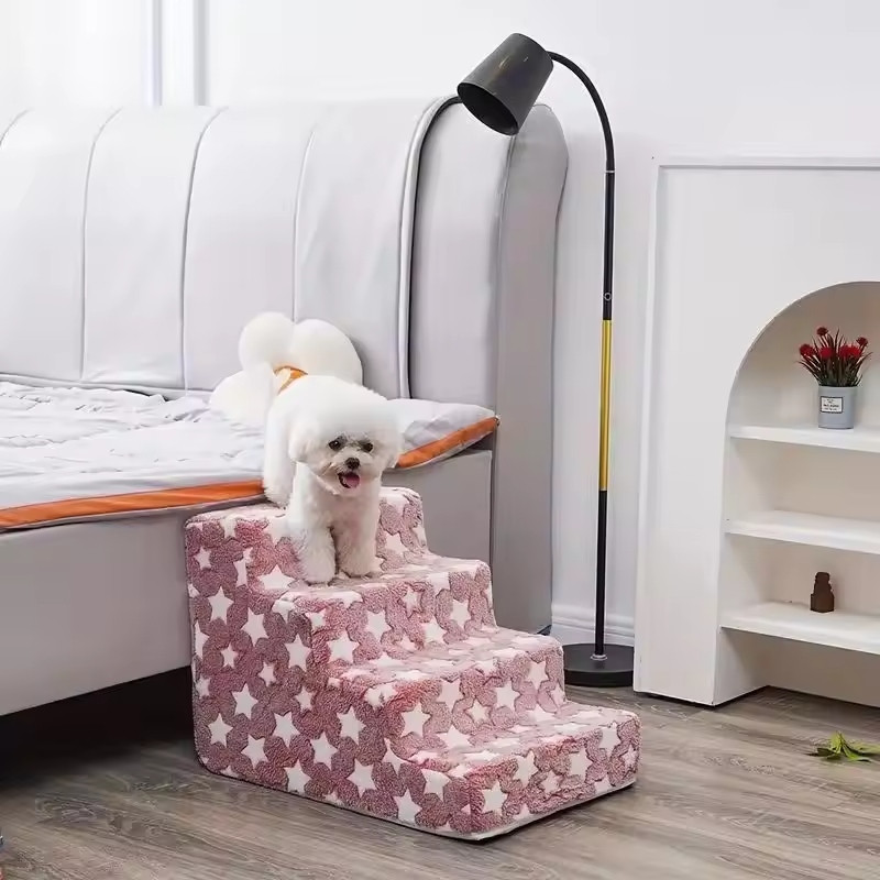 Dog steps for beds can greatly improve your pet’s quality of life.