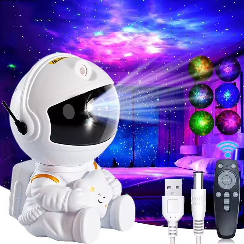 A star projector is a device that projects a starry sky onto ceilings or walls.