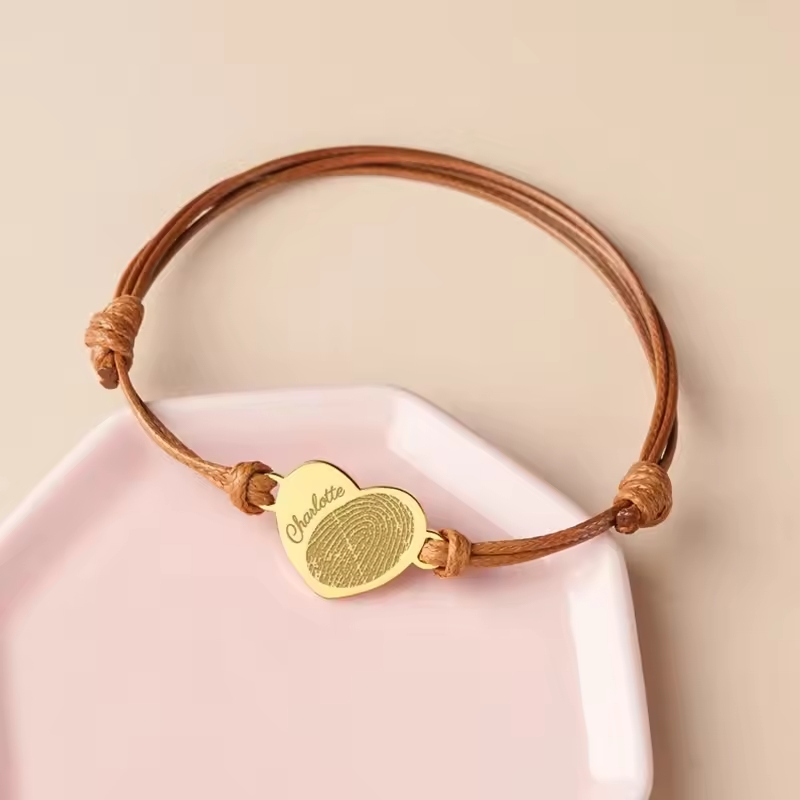Fingerprint jewelry has a unique and touching history.