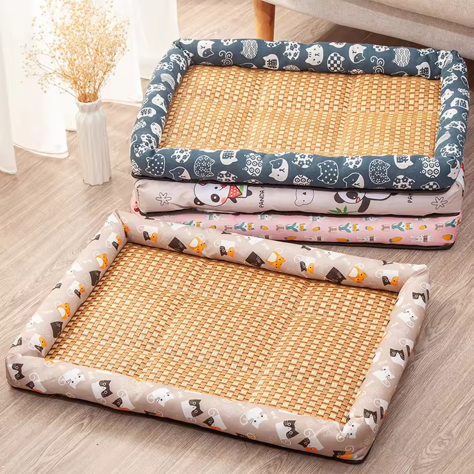 Cooling dog beds are specially designed to keep your dog cool and comfortable.