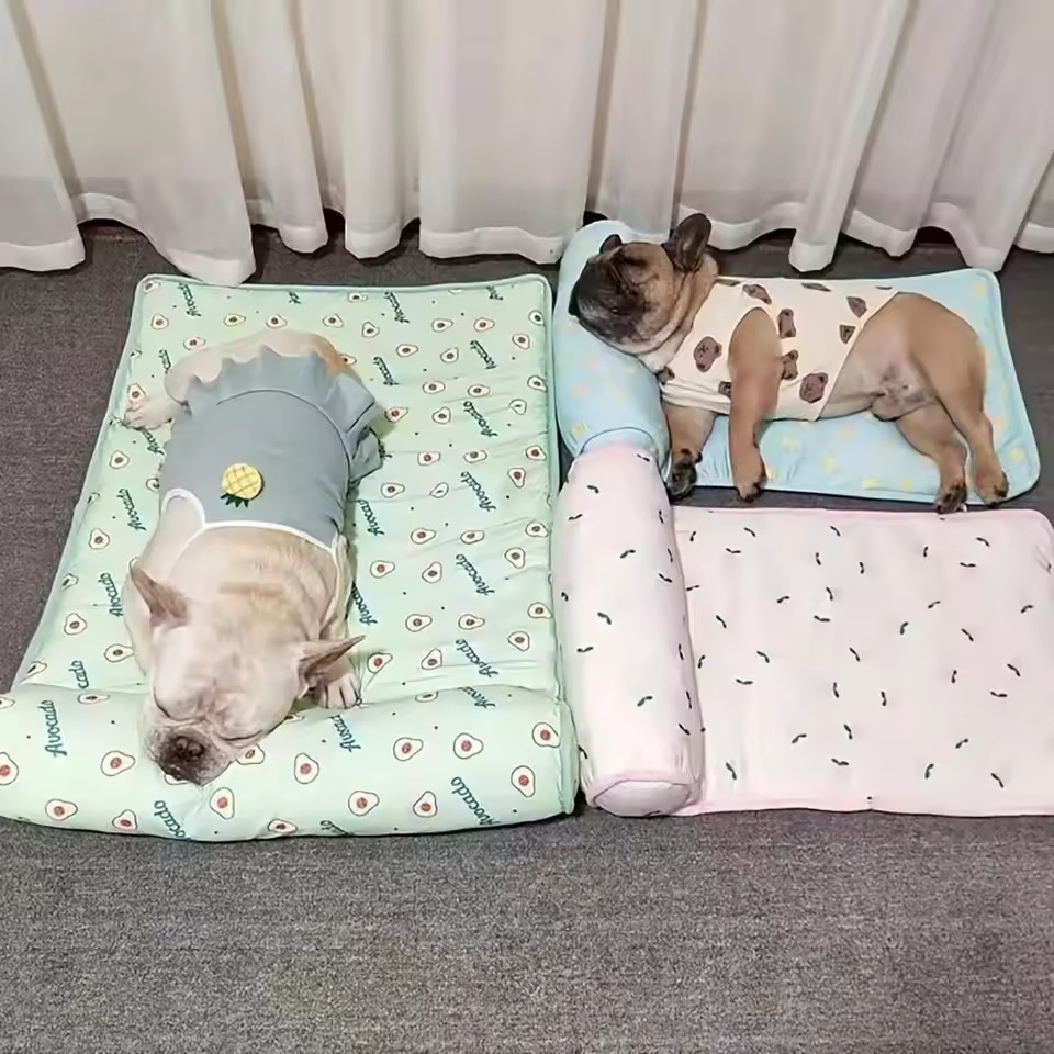 Cooling dog beds are specially designed to keep your dog cool and comfortable.