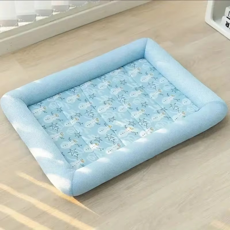 Cooling dog beds are specially designed to keep your dog cool and comfortable.